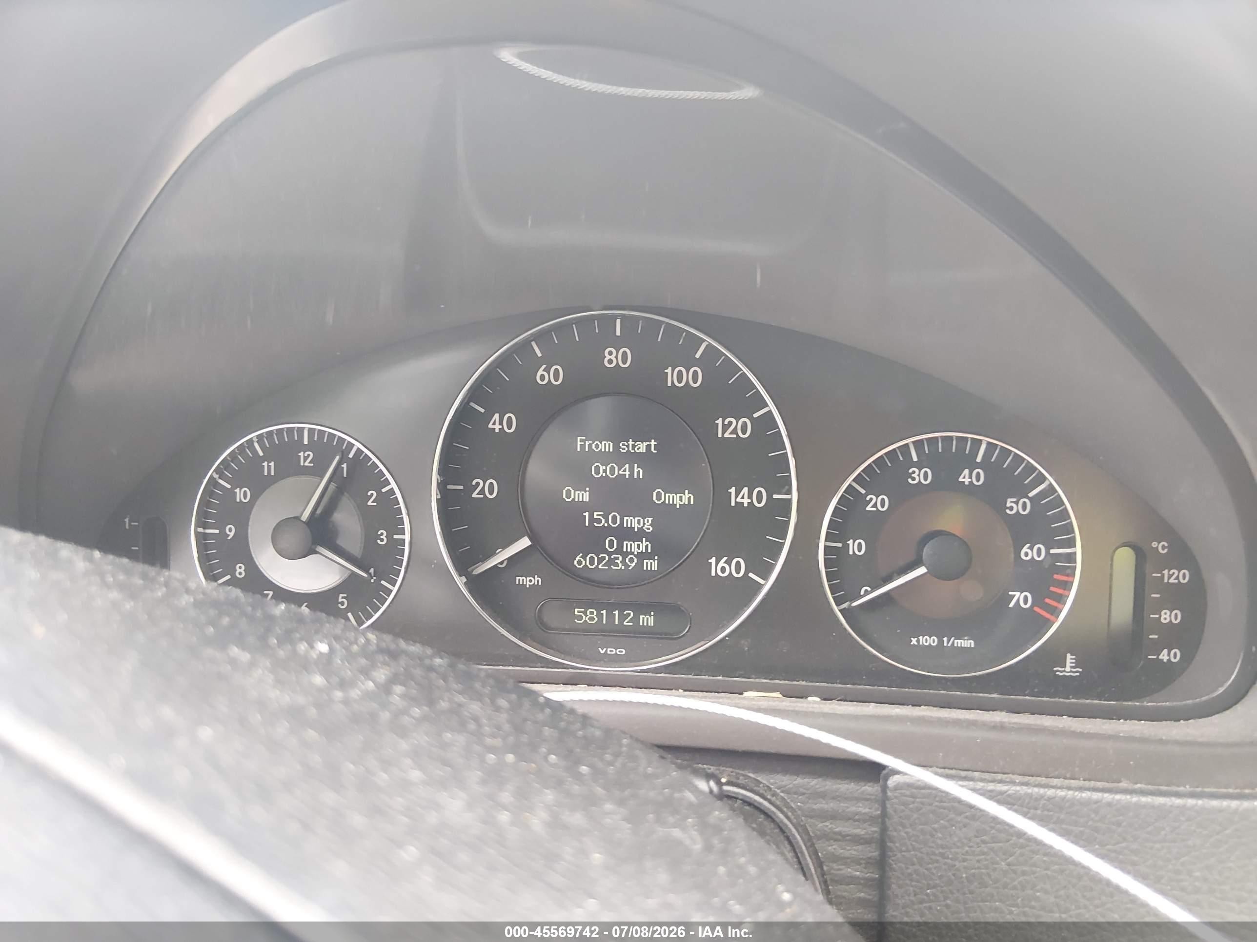 2007 Mercedes-benz Clk 350 Черный vin: WDBTJ56H97F229948