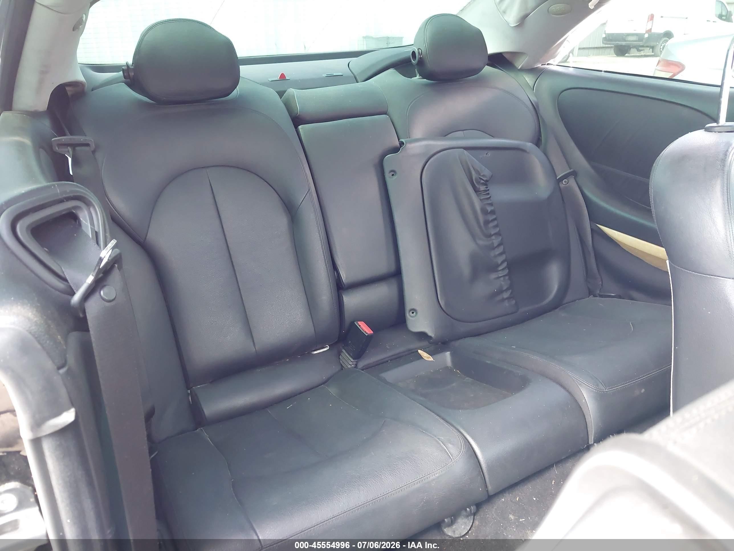 2008 Mercedes-benz Clk 350   Black vin: WDBTJ56H98F234407