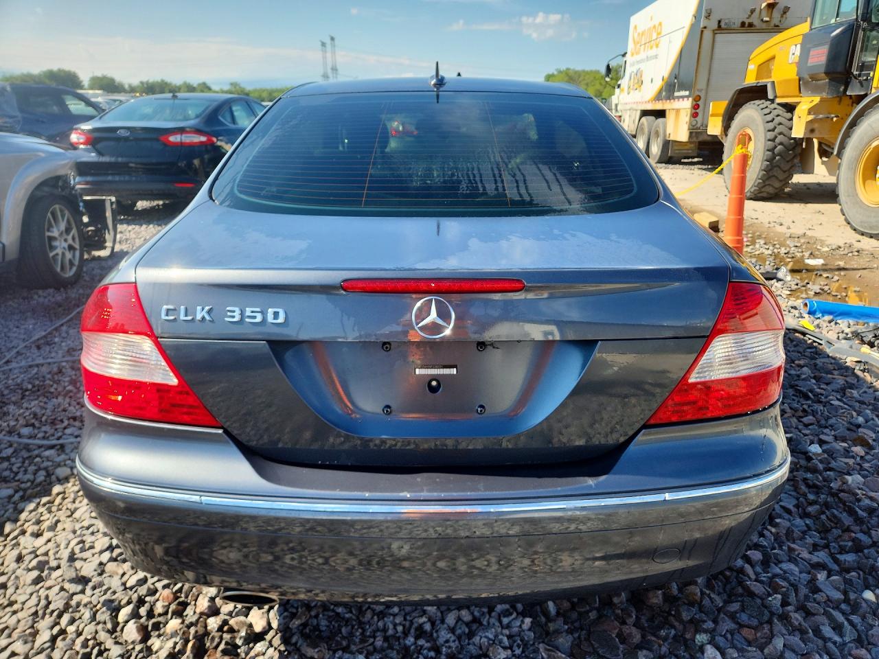 2008 Mercedes-benz Clk 350 Charcoal vin: WDBTJ56H98F238201
