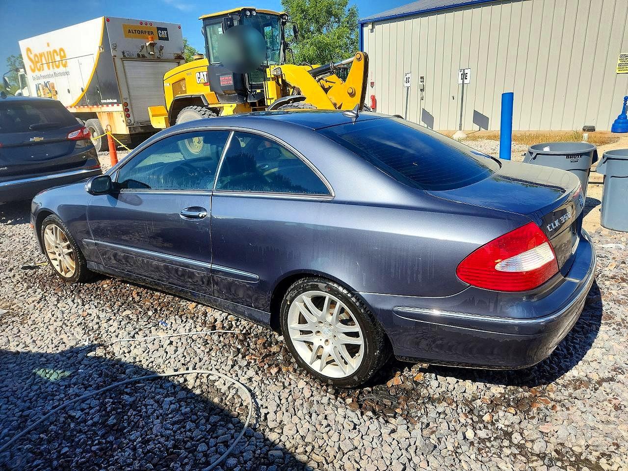 2008 Mercedes-benz Clk 350 Charcoal vin: WDBTJ56H98F238201