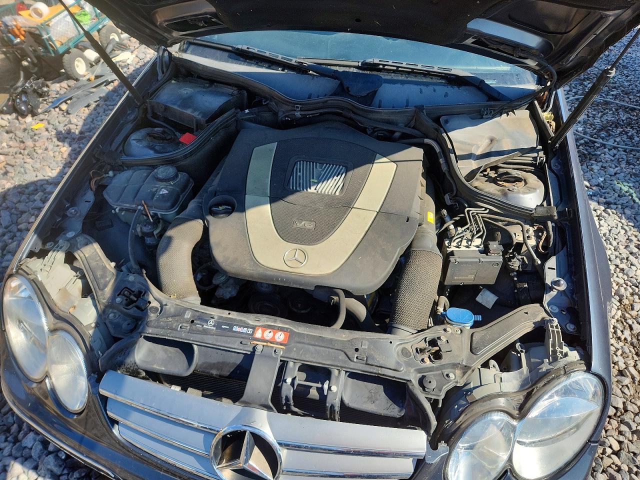 2008 Mercedes-benz Clk 350 Charcoal vin: WDBTJ56H98F238201