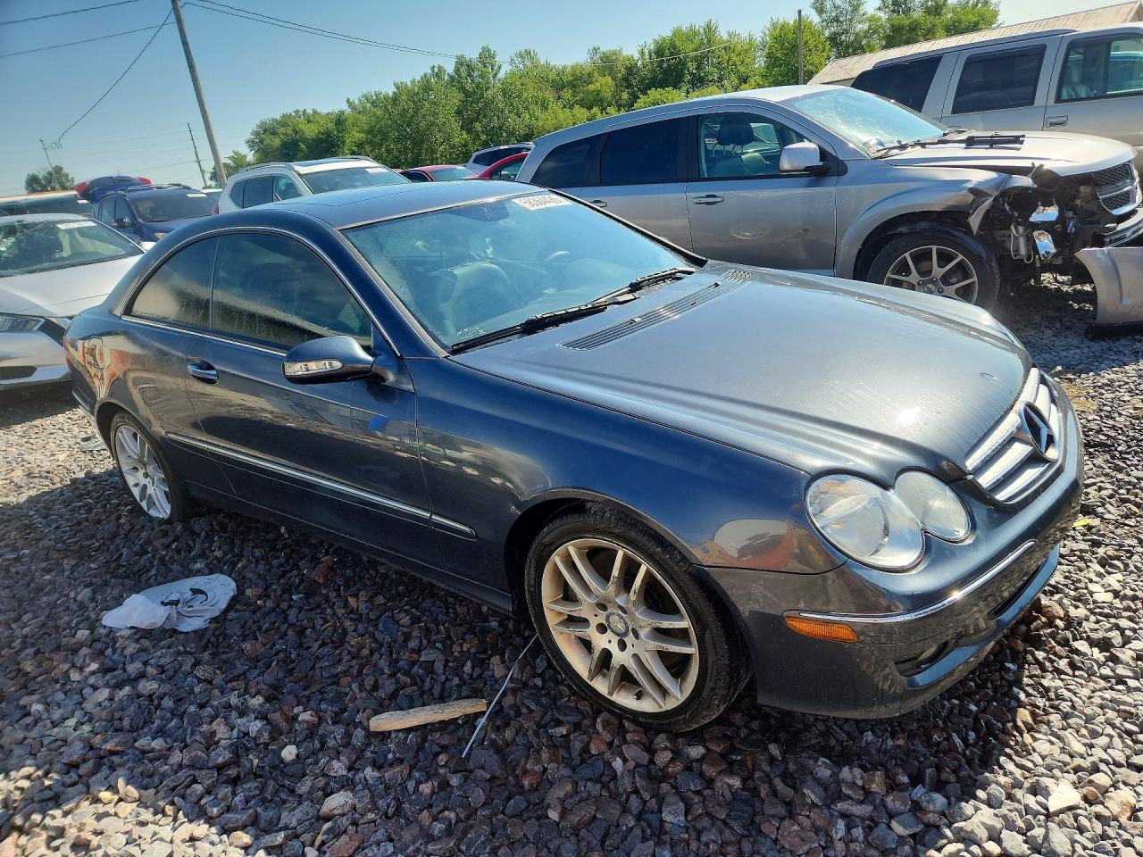 2008 Mercedes-benz Clk 350 Charcoal vin: WDBTJ56H98F238201