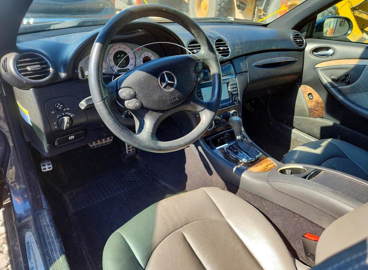 2008 Mercedes-benz Clk 350 Charcoal vin: WDBTJ56H98F238201