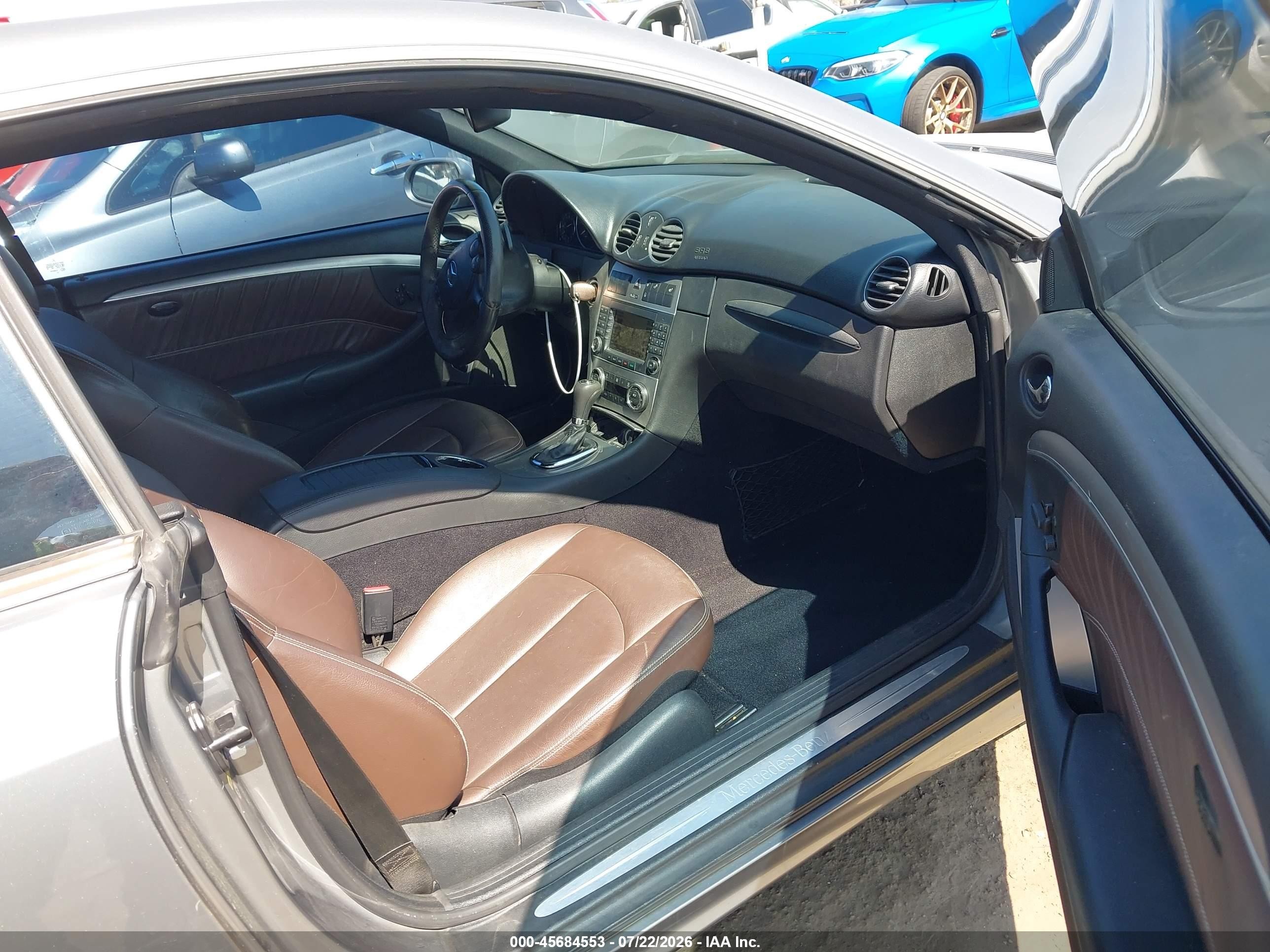 2009 Mercedes-benz Clk 350   Silver vin: WDBTJ56H99F263522