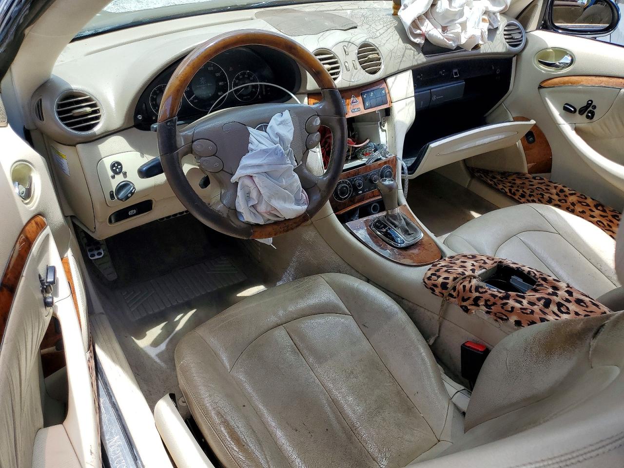 2006 Mercedes-benz Clk 350 Черный vin: WDBTJ56HX6F199115