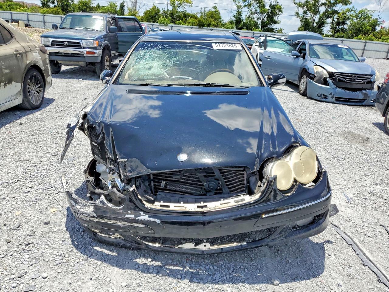 2006 Mercedes-benz Clk 350 Черный vin: WDBTJ56HX6F199115