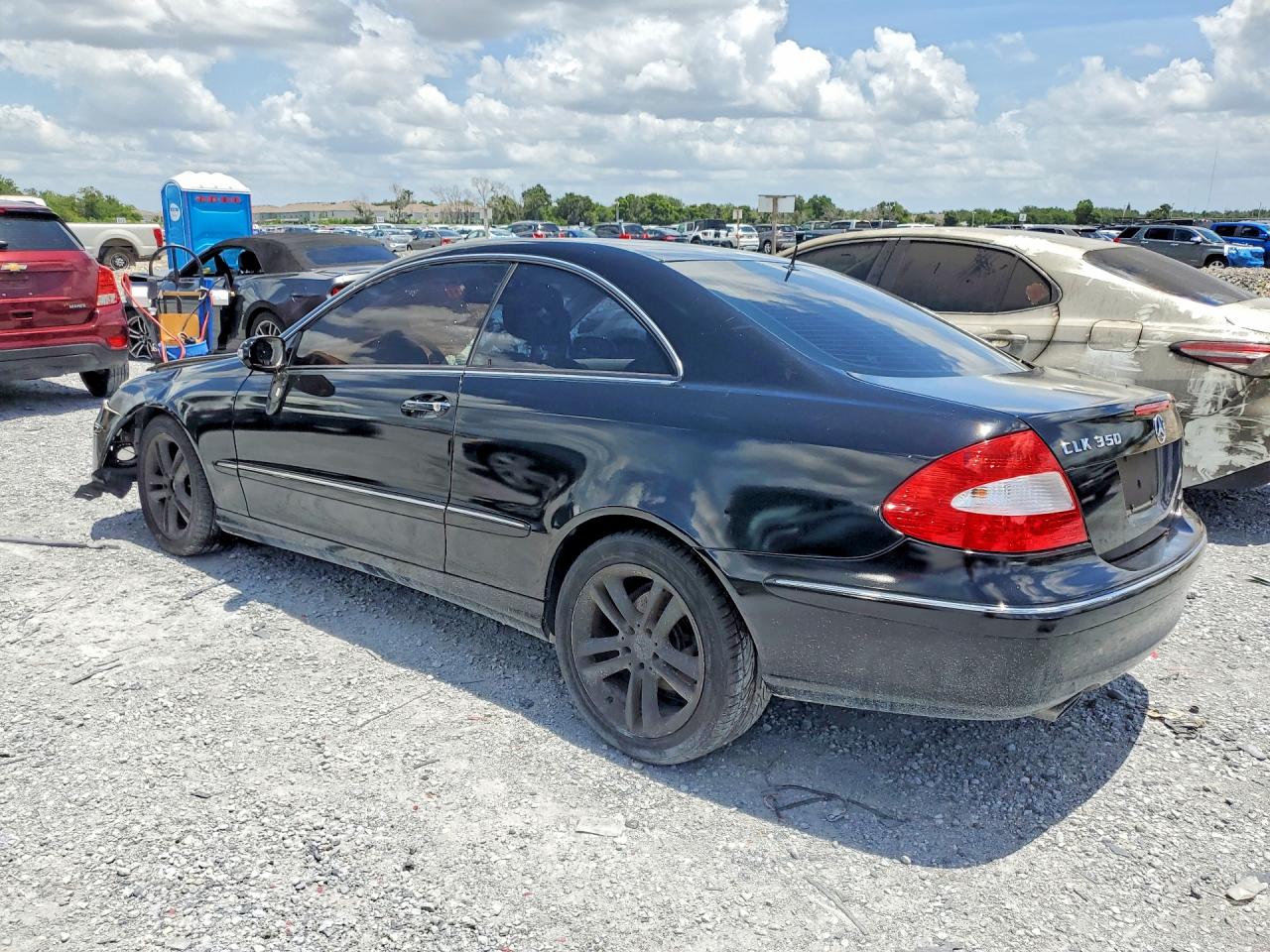 2006 Mercedes-benz Clk 350 Черный vin: WDBTJ56HX6F199115