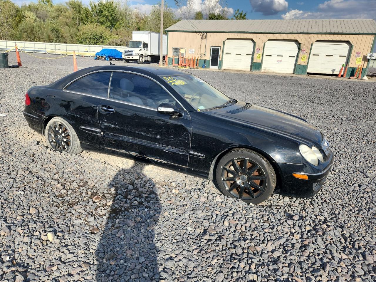 2007 Mercedes-benz Clk 350 Black vin: WDBTJ56HX7F231174