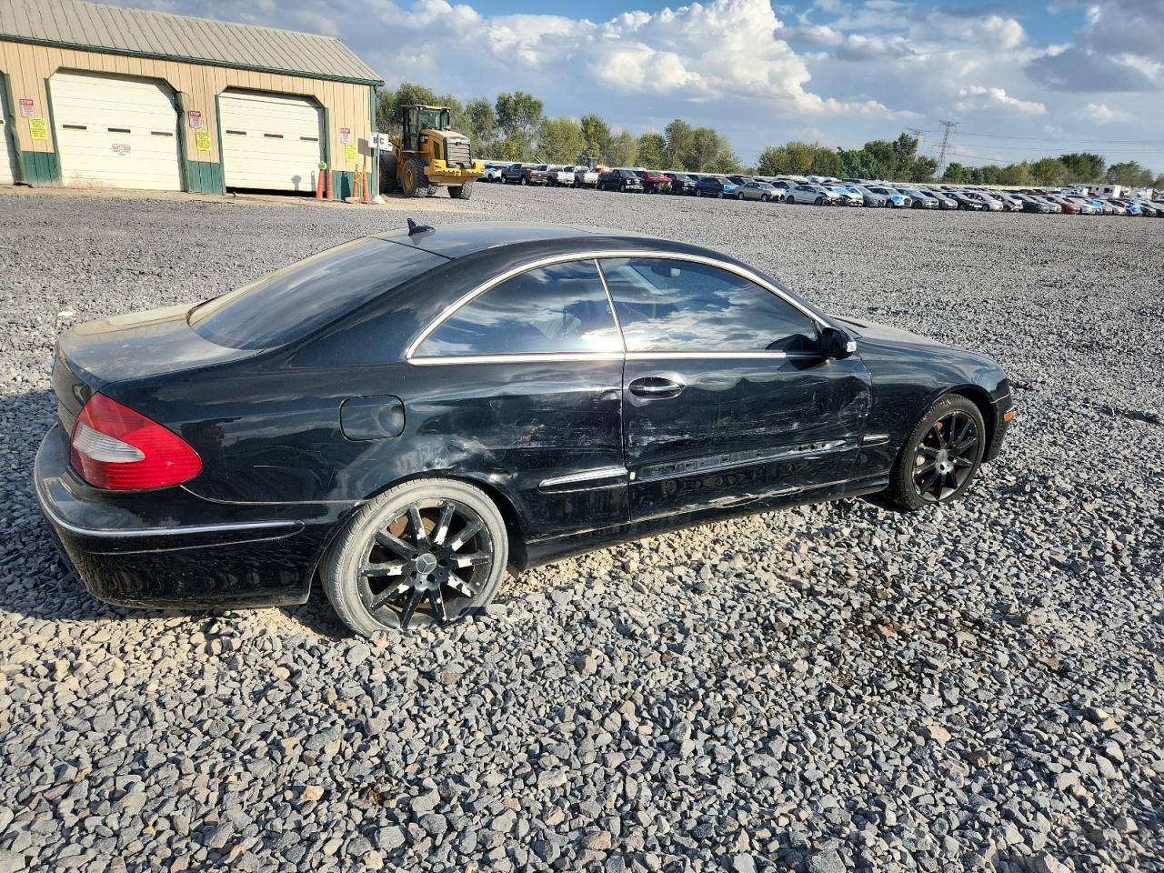 2007 Mercedes-benz Clk 350 Black vin: WDBTJ56HX7F231174
