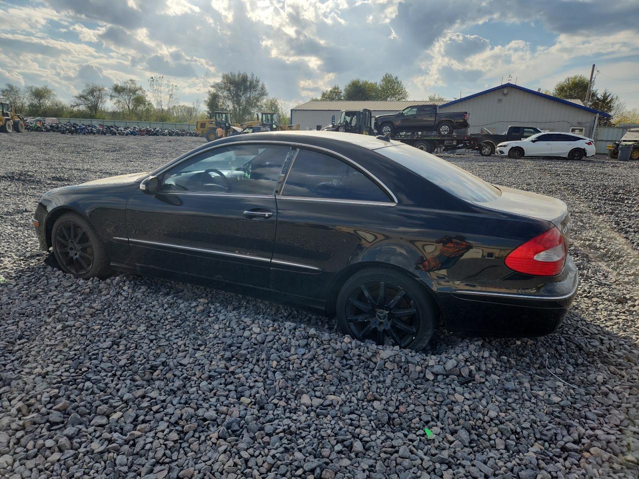 2007 Mercedes-benz Clk 350 Black vin: WDBTJ56HX7F231174
