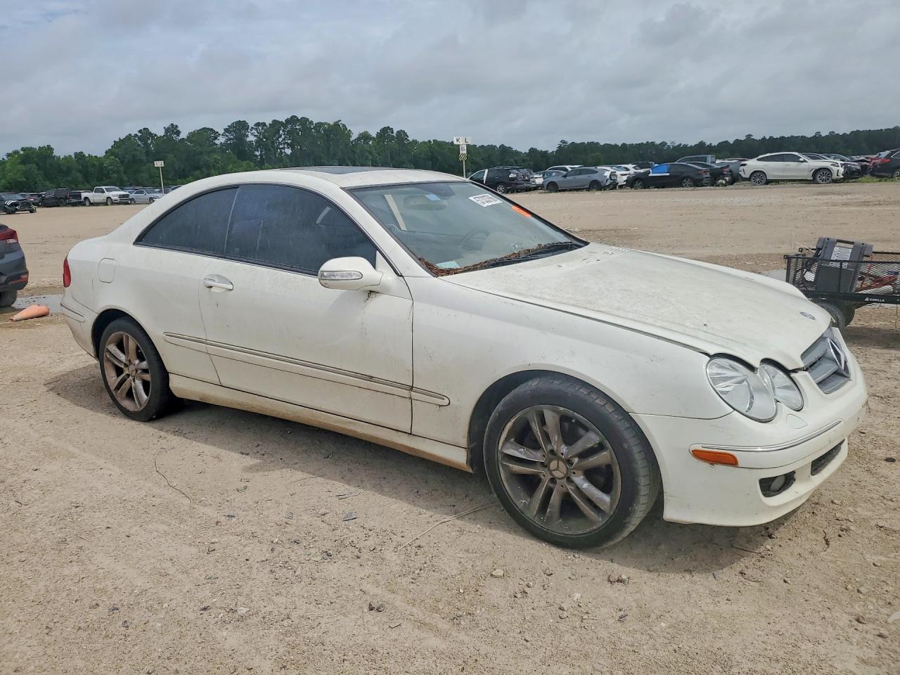 2006 Mercedes-benz Clk 350 Бежевый vin: WDBTJ56J16F204026