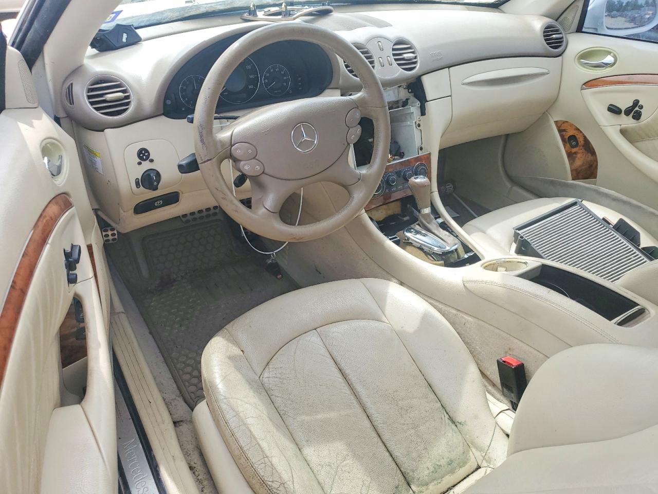2006 Mercedes-benz Clk 350 Бежевый vin: WDBTJ56J16F204026