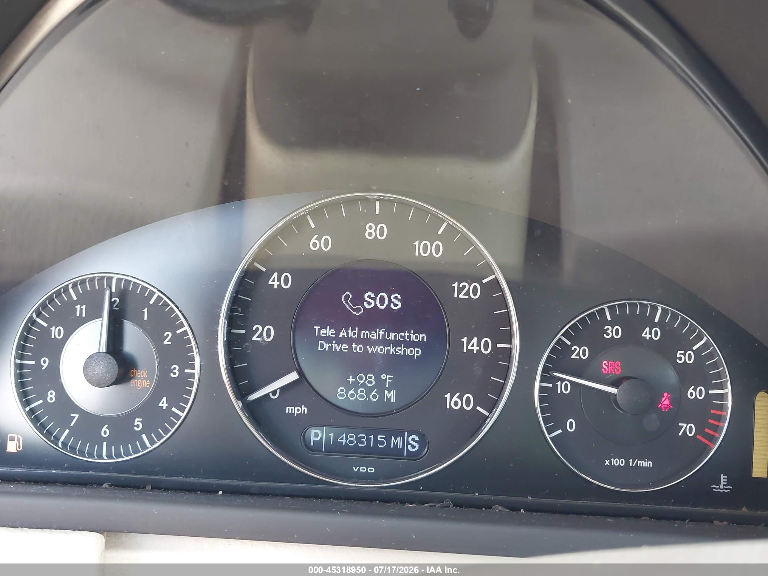 2006 Mercedes-benz Clk 350   Blue vin: WDBTJ56J86F189654