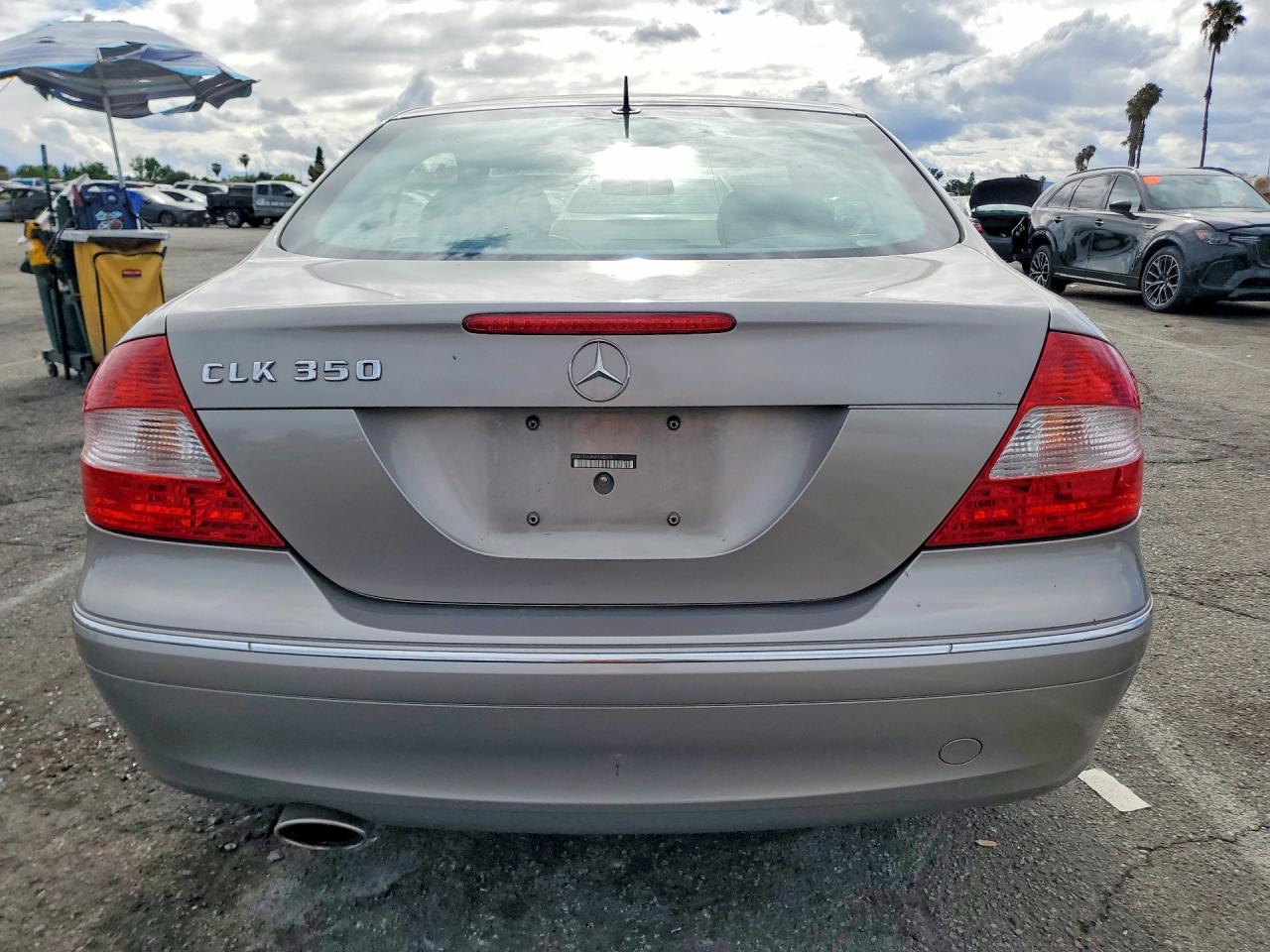 2006 Mercedes-benz Clk 350 Gray vin: WDBTJ56J86F196670