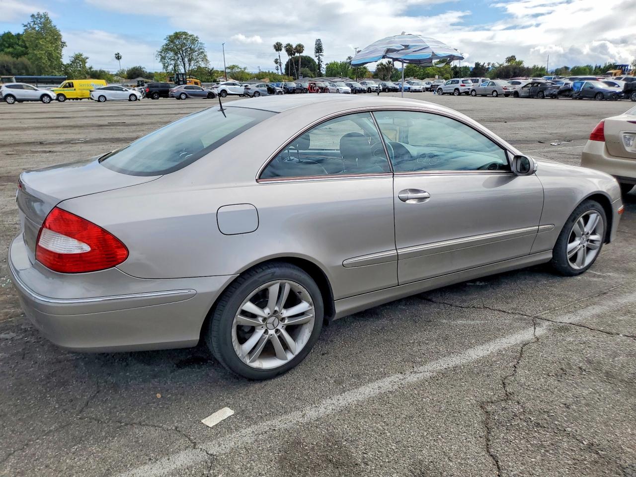 2006 Mercedes-benz Clk 350 Gray vin: WDBTJ56J86F196670