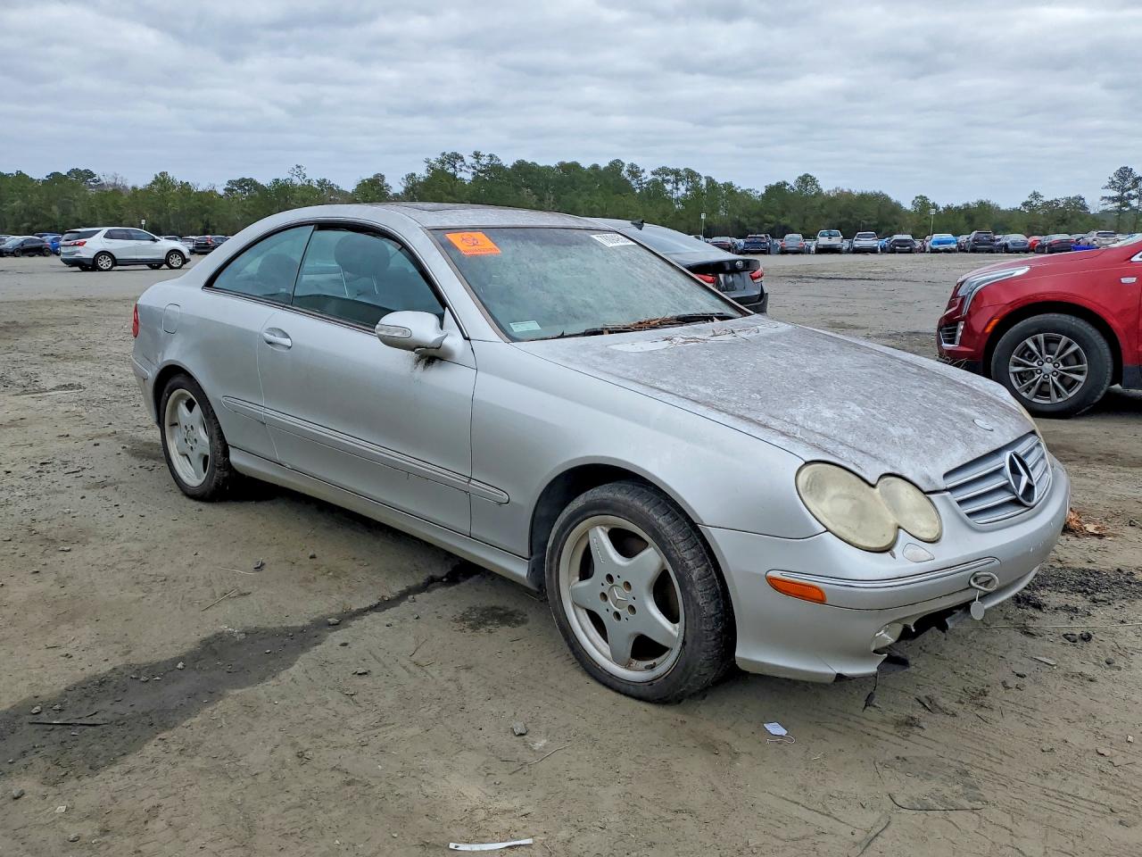 2003 Mercedes-benz Clk 320c Silver vin: WDBTJ65J03F016181