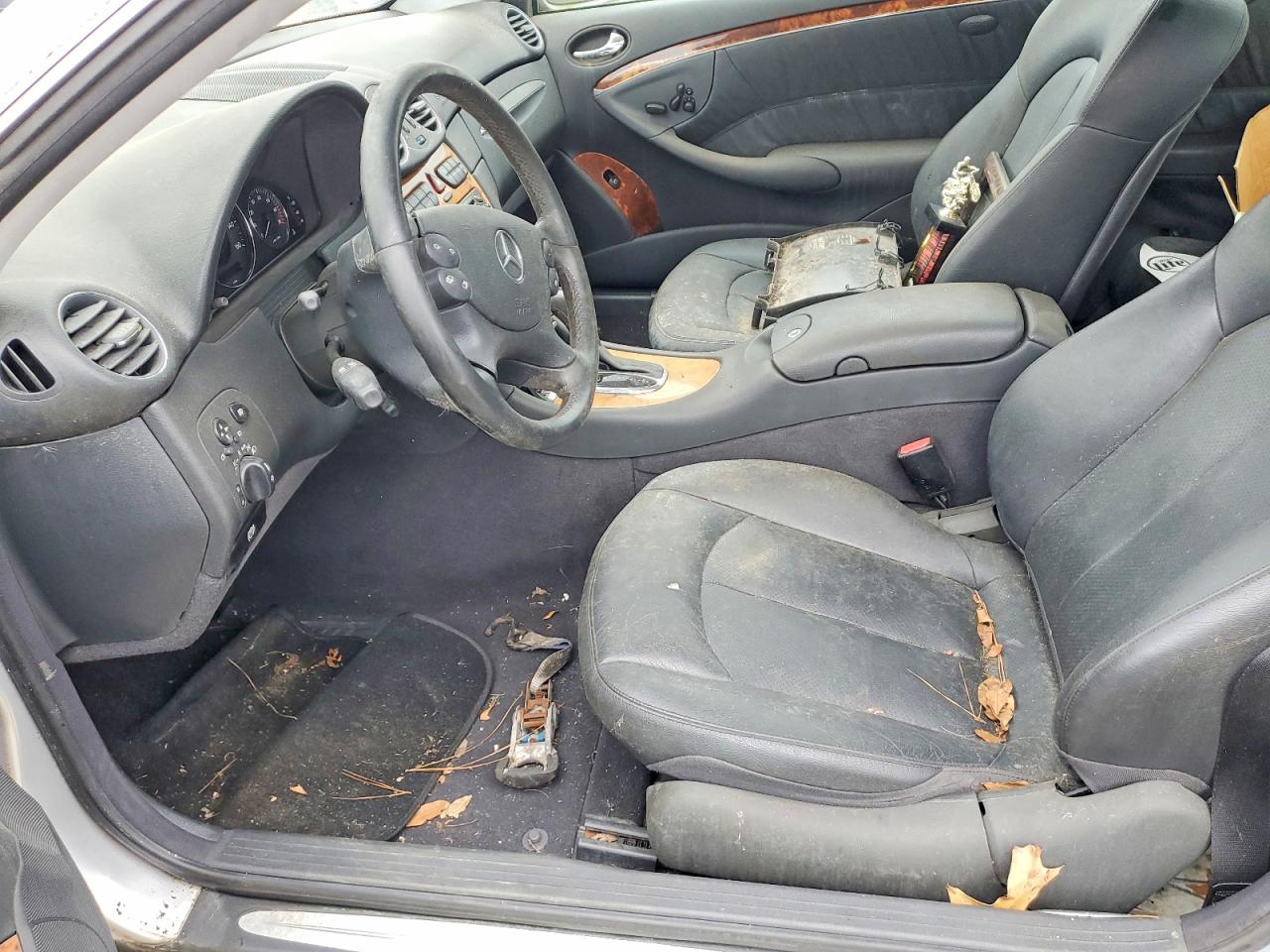 2003 Mercedes-benz Clk 320c Silver vin: WDBTJ65J03F016181