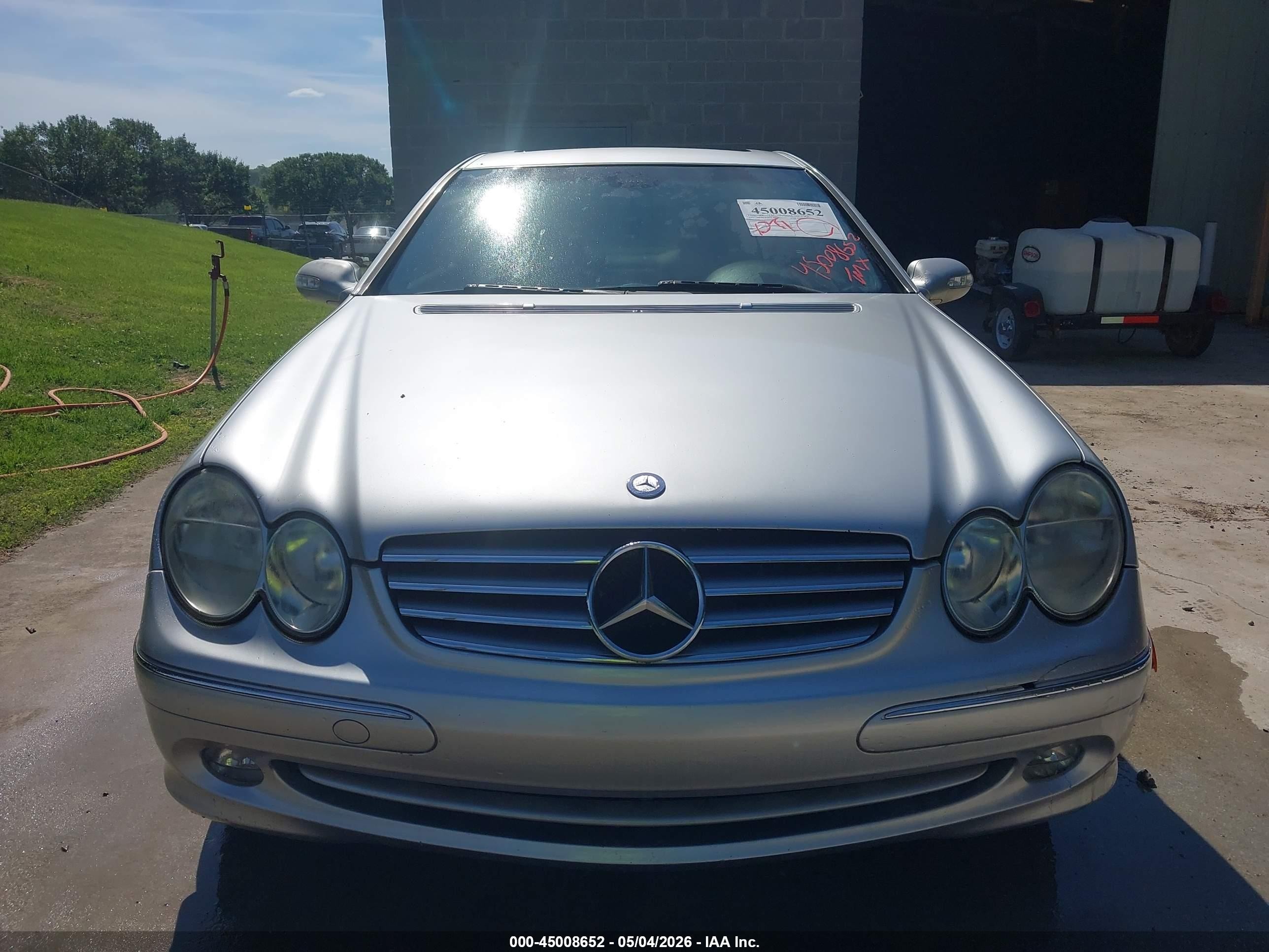 2003 Mercedes-benz Clk 320   Silver vin: WDBTJ65J03F034180