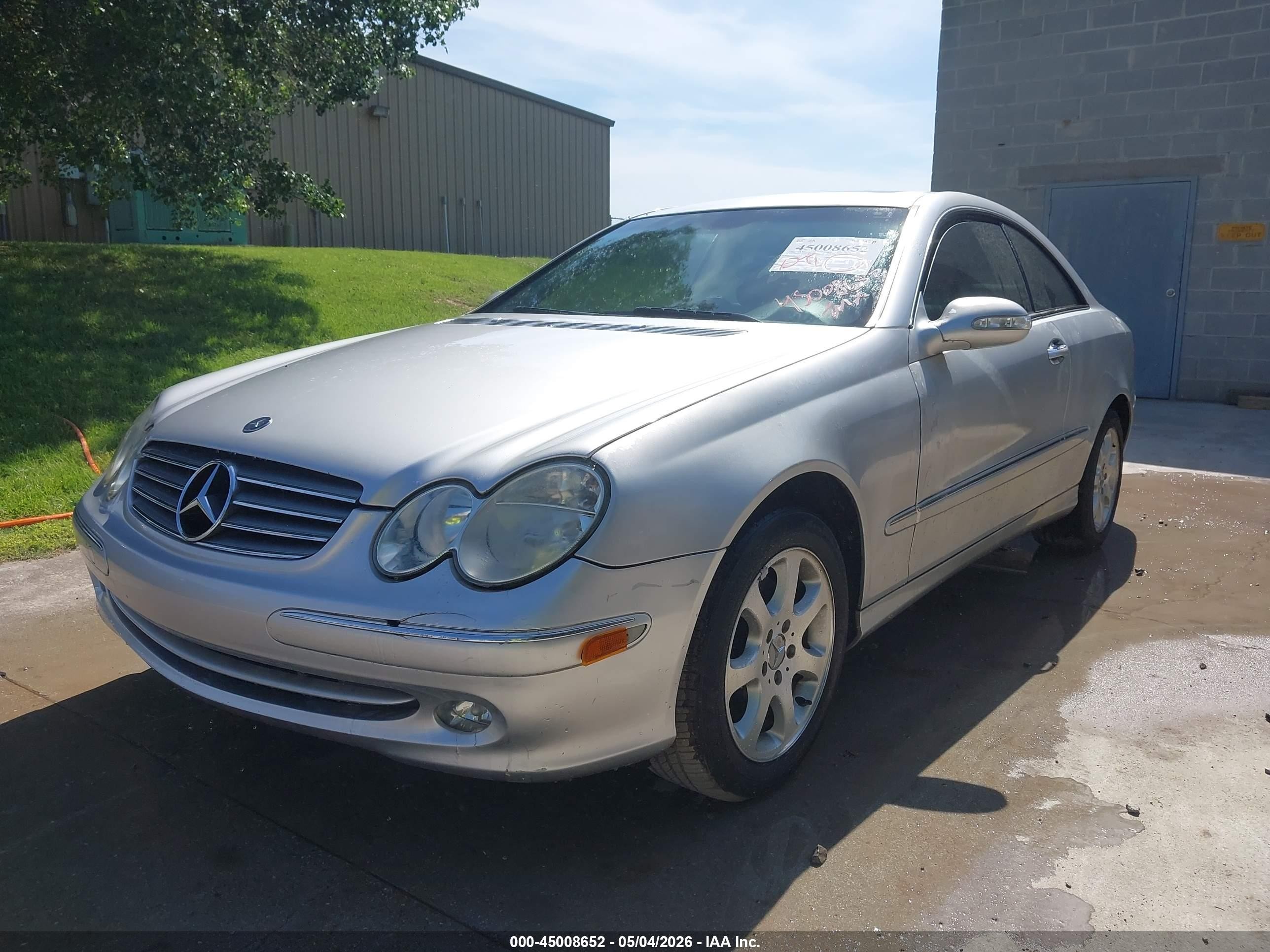2003 Mercedes-benz Clk 320   Silver vin: WDBTJ65J03F034180