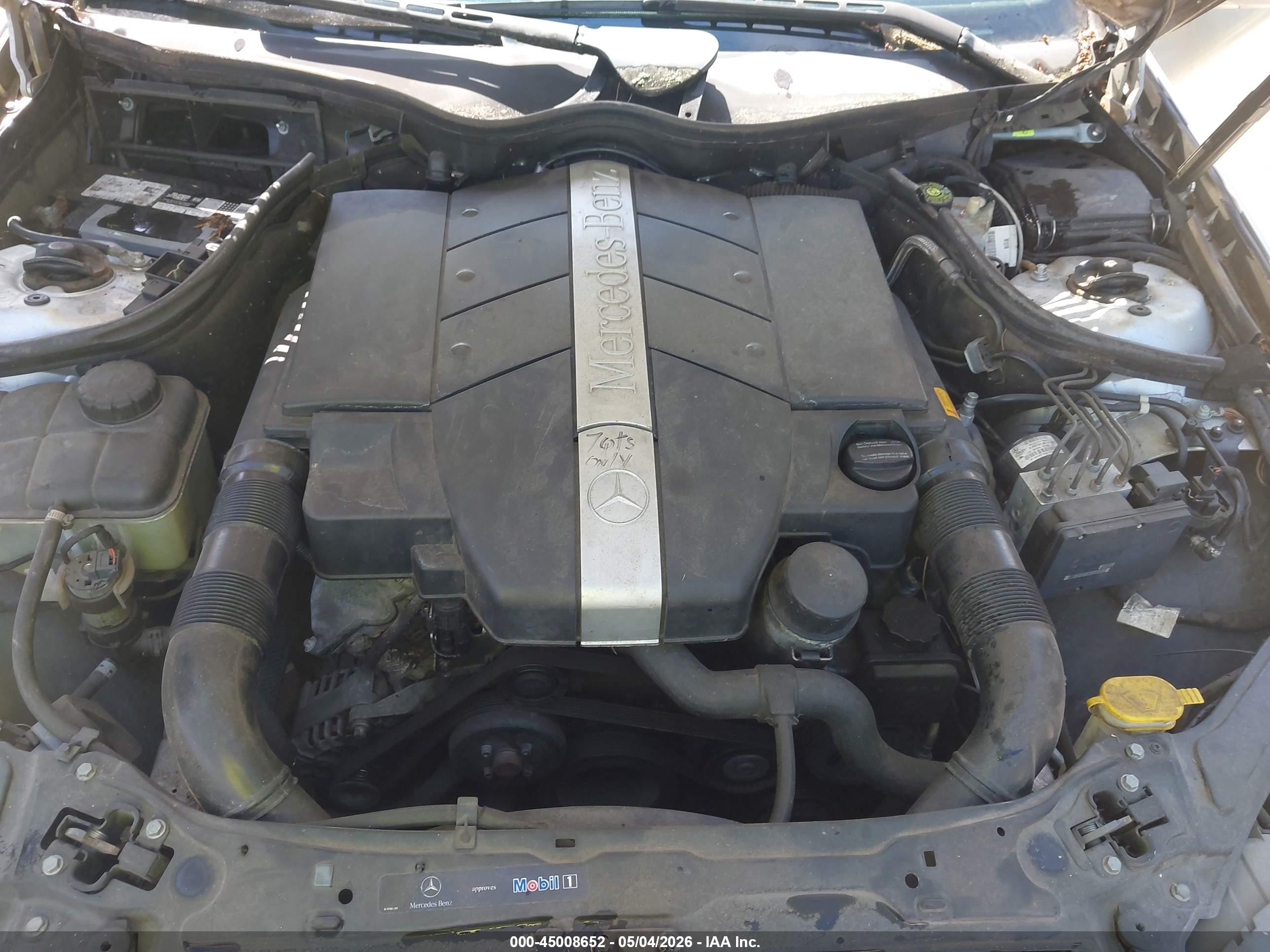 2003 Mercedes-benz Clk 320   Silver vin: WDBTJ65J03F034180
