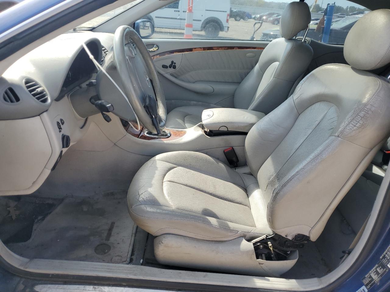 2003 Mercedes-benz Clk 320c Blue vin: WDBTJ65J03F034969