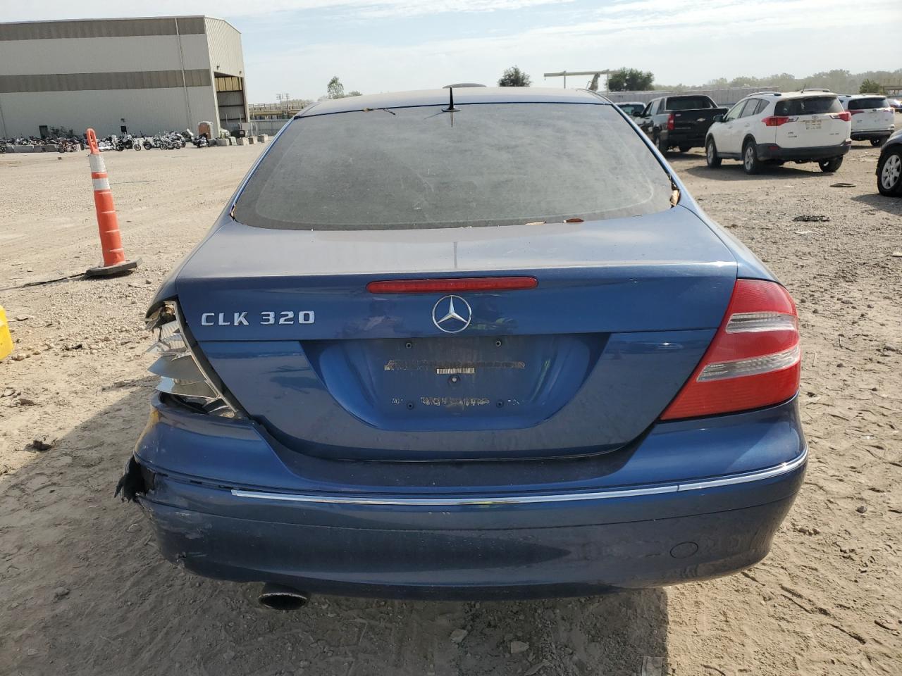 2003 Mercedes-benz Clk 320c Blue vin: WDBTJ65J03F034969