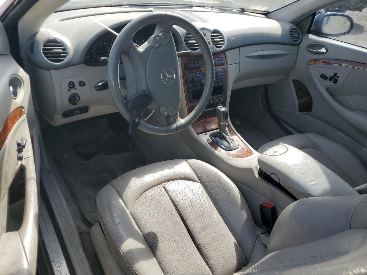 2003 Mercedes-benz Clk 320c Blue vin: WDBTJ65J03F034969