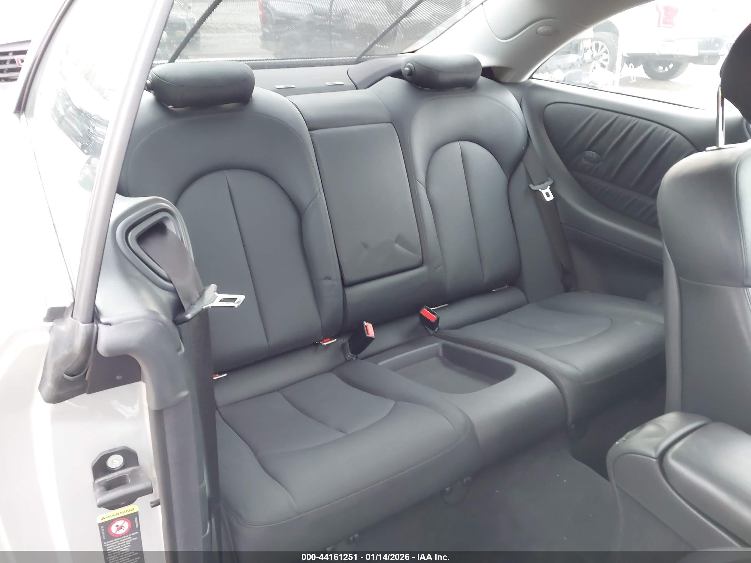 2004 Mercedes-benz Clk 320   Silver vin: WDBTJ65J04F098737