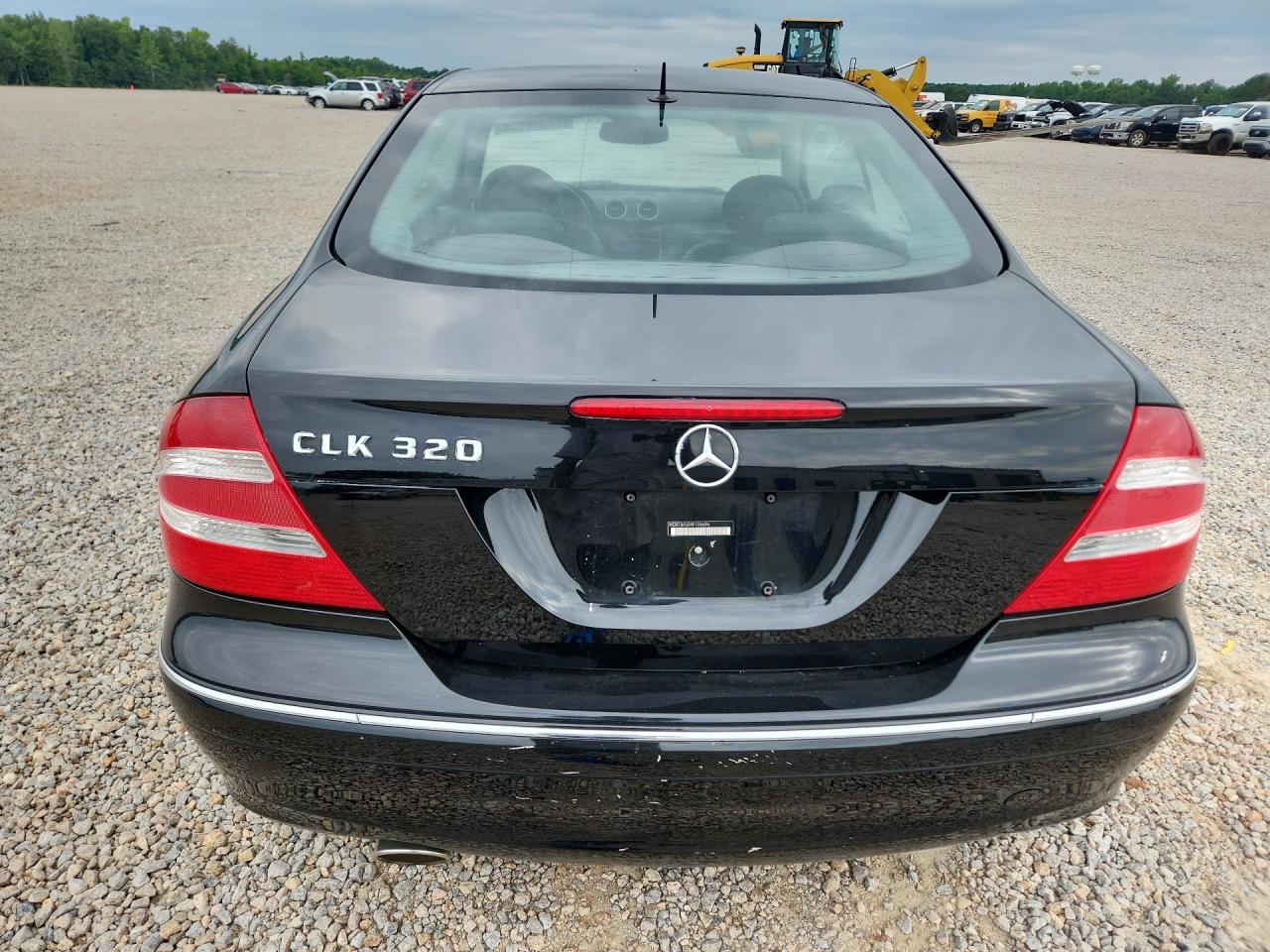 2004 Mercedes-benz Clk 320c Black vin: WDBTJ65J04F104696