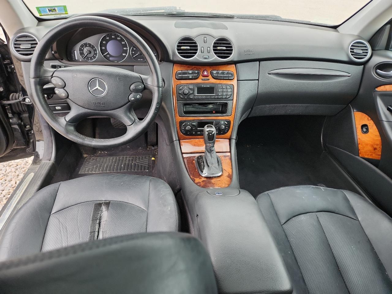 2004 Mercedes-benz Clk 320c Black vin: WDBTJ65J04F104696