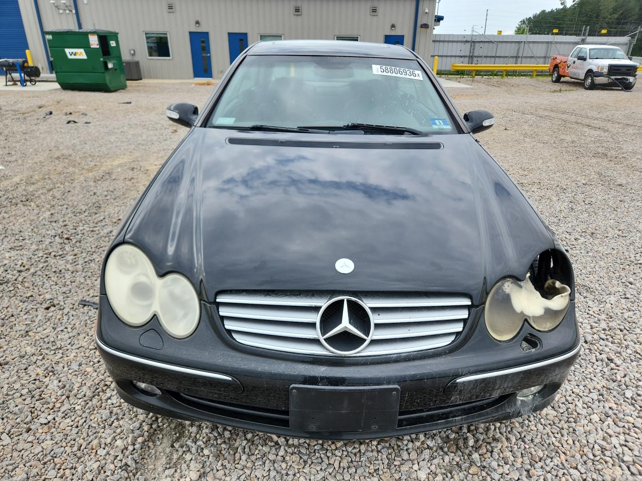 2004 Mercedes-benz Clk 320c Black vin: WDBTJ65J04F104696