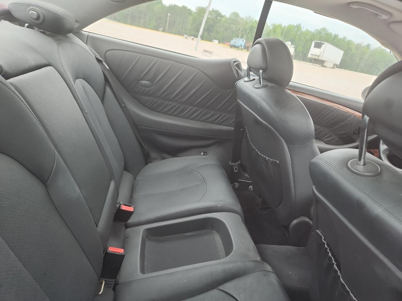 2004 Mercedes-benz Clk 320c Black vin: WDBTJ65J04F104696
