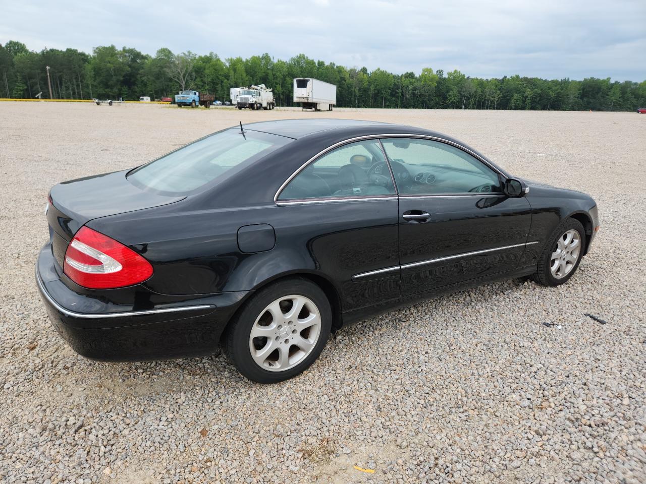 2004 Mercedes-benz Clk 320c Black vin: WDBTJ65J04F104696