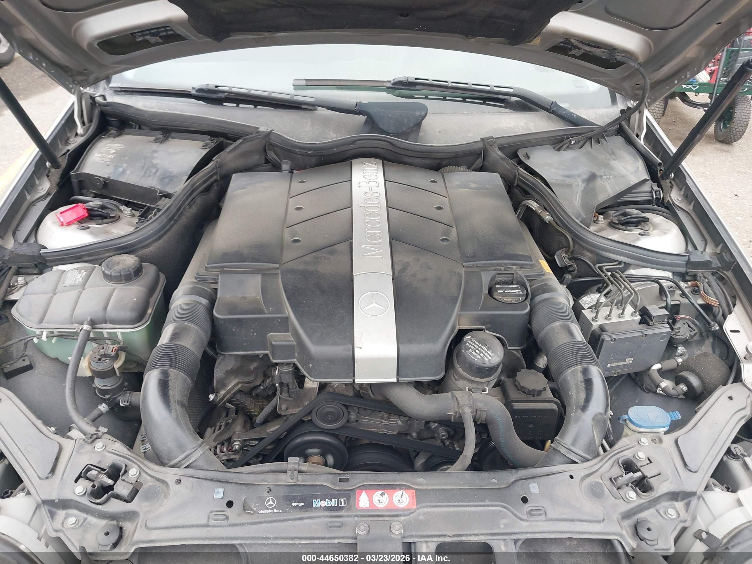 2005 Mercedes-benz Clk 320   Gray vin: WDBTJ65J05F132211