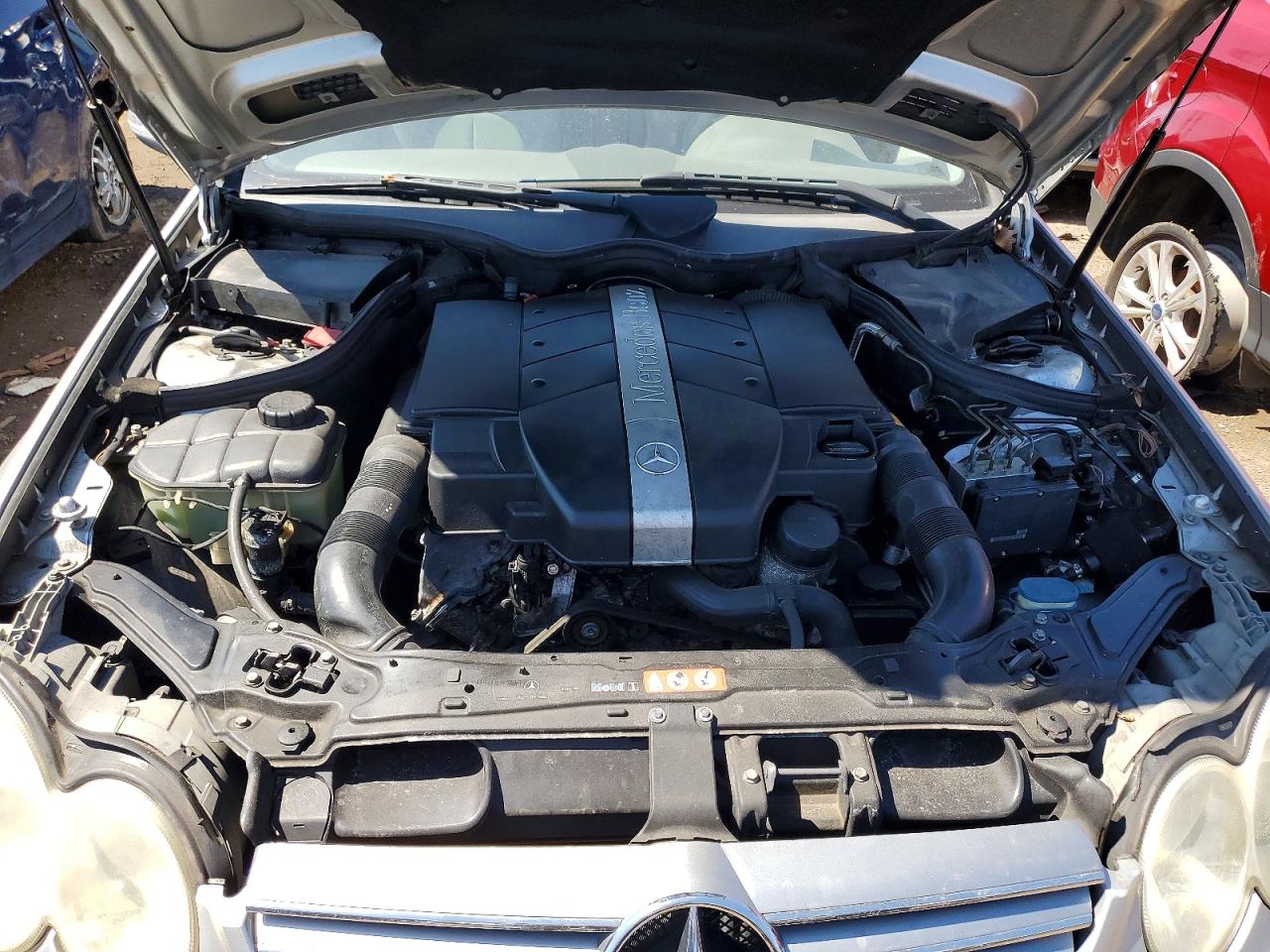 2005 Mercedes-benz Clk 320c Silver vin: WDBTJ65J05F164768