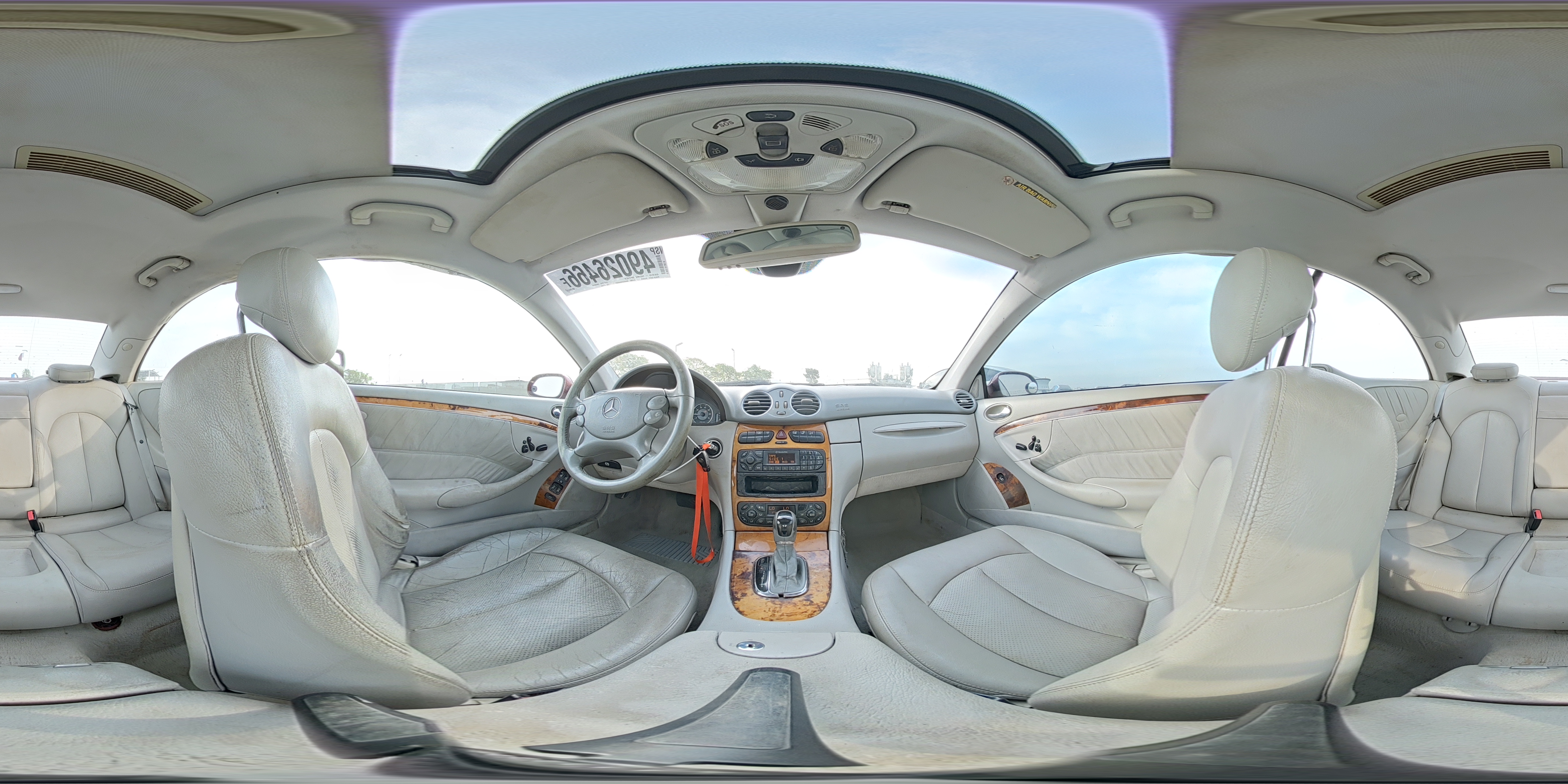 2003 Mercedes-benz Clk 320c Burgundy vin: WDBTJ65J23F015968