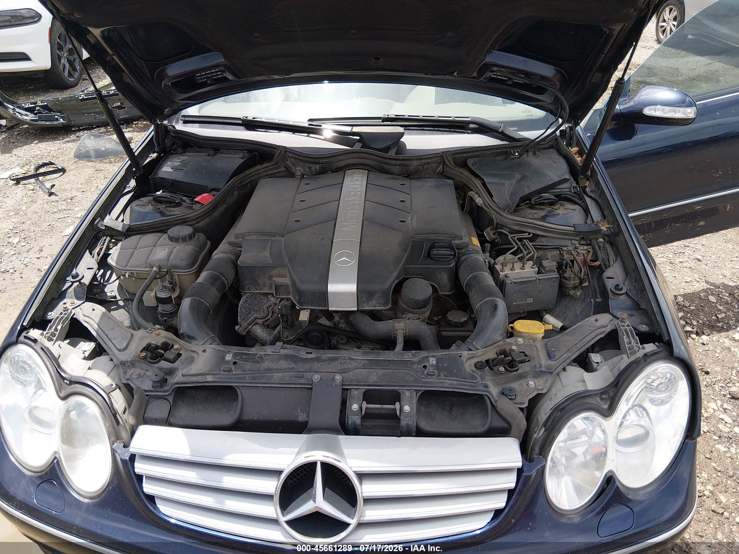 2003 Mercedes-benz Clk 320   Dark Blue vin: WDBTJ65J23F023150