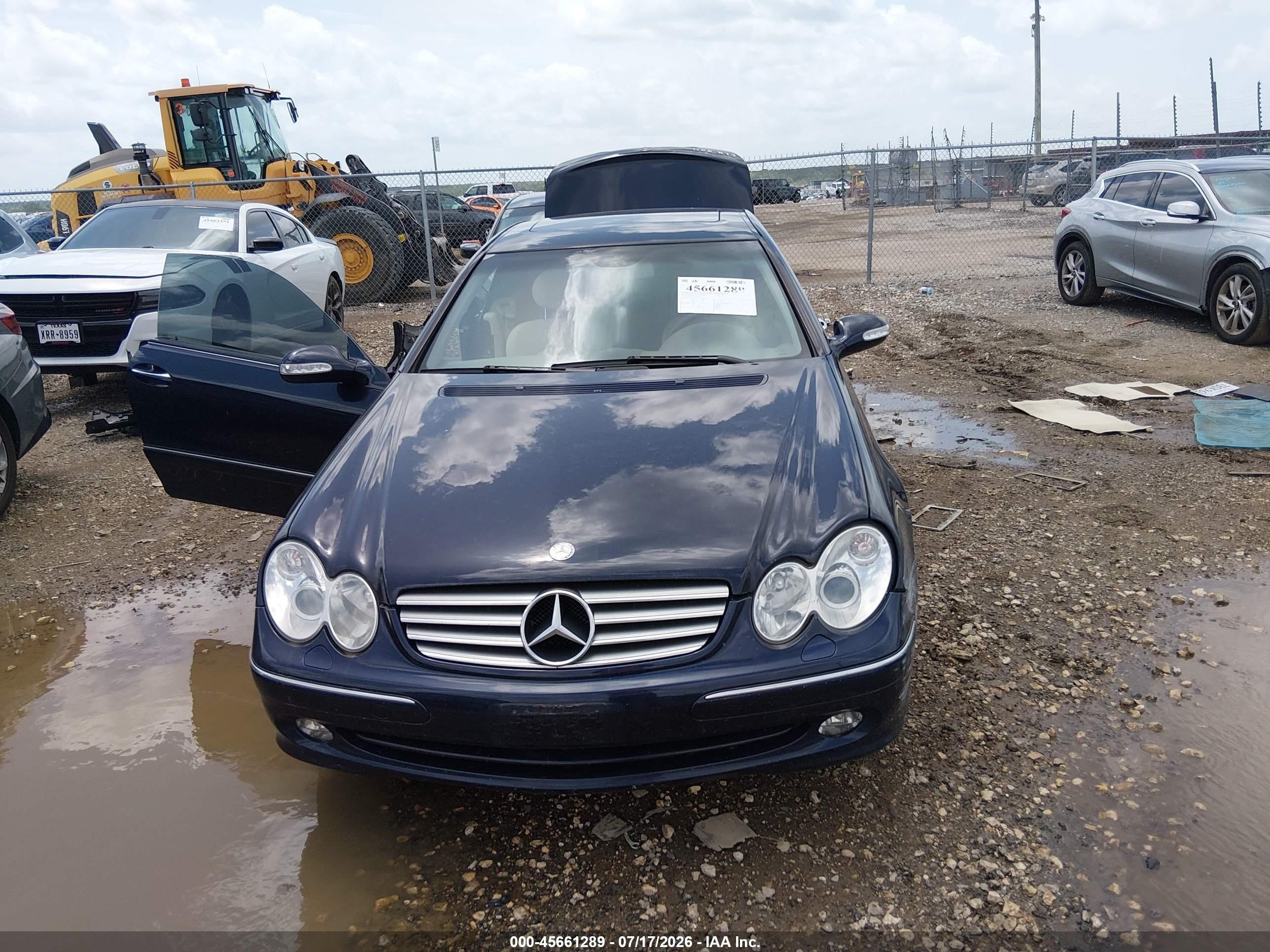 2003 Mercedes-benz Clk 320   Dark Blue vin: WDBTJ65J23F023150