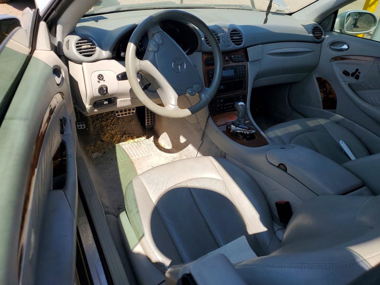 2004 Mercedes-benz Clk 320c Gray vin: WDBTJ65J24F083768
