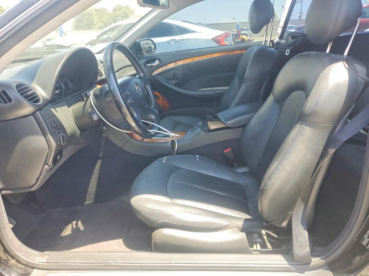 2003 Mercedes-benz Clk 320c Black vin: WDBTJ65J33F043553