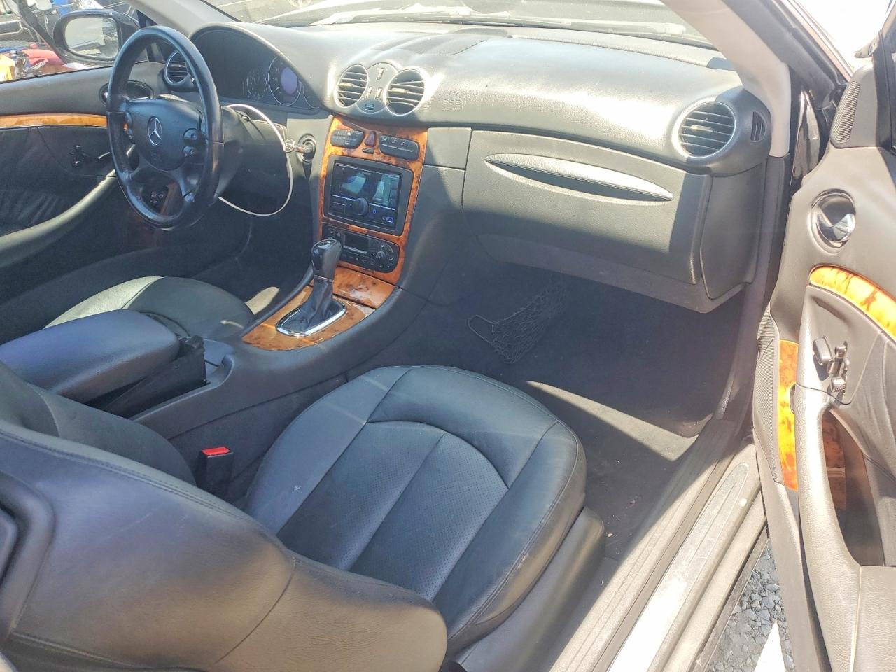 2003 Mercedes-benz Clk 320c Black vin: WDBTJ65J33F043553