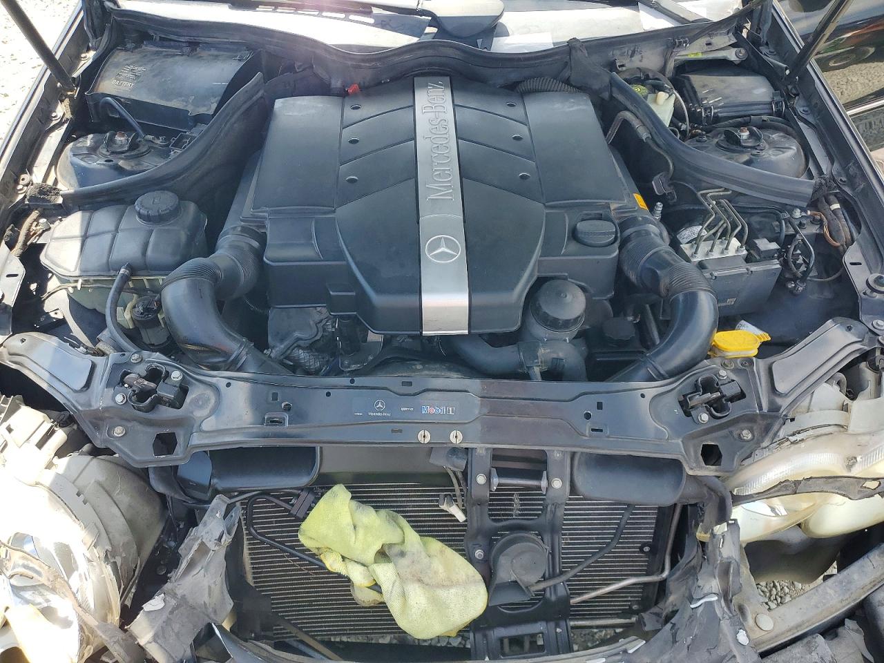 2003 Mercedes-benz Clk 320c Black vin: WDBTJ65J33F043553