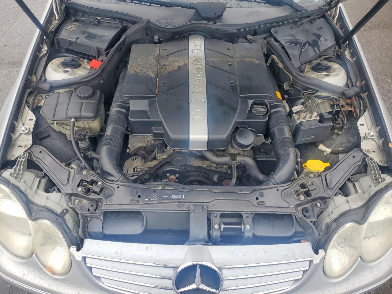 2003 Mercedes-benz Clk 320c Silver vin: WDBTJ65J33F047036