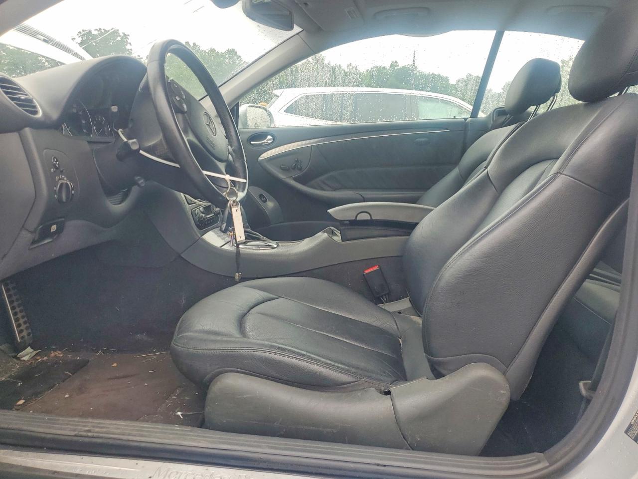 2003 Mercedes-benz Clk 320c Silver vin: WDBTJ65J33F047036