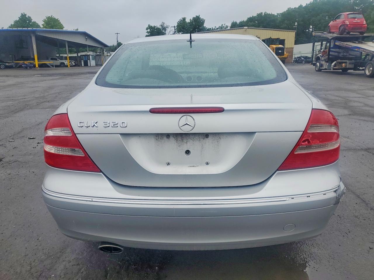 2003 Mercedes-benz Clk 320c Silver vin: WDBTJ65J33F047036
