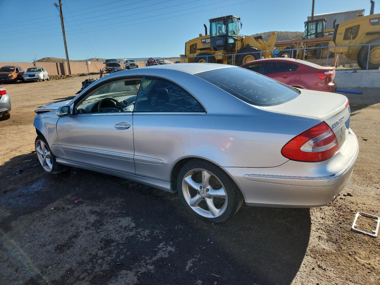 2003 Mercedes-benz Clk 320c Серебряный vin: WDBTJ65J33F054181