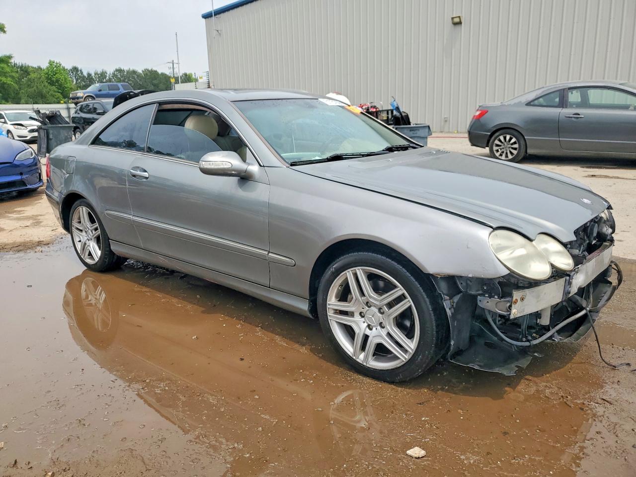 2004 Mercedes-benz Clk 320c Gray vin: WDBTJ65J44F090575