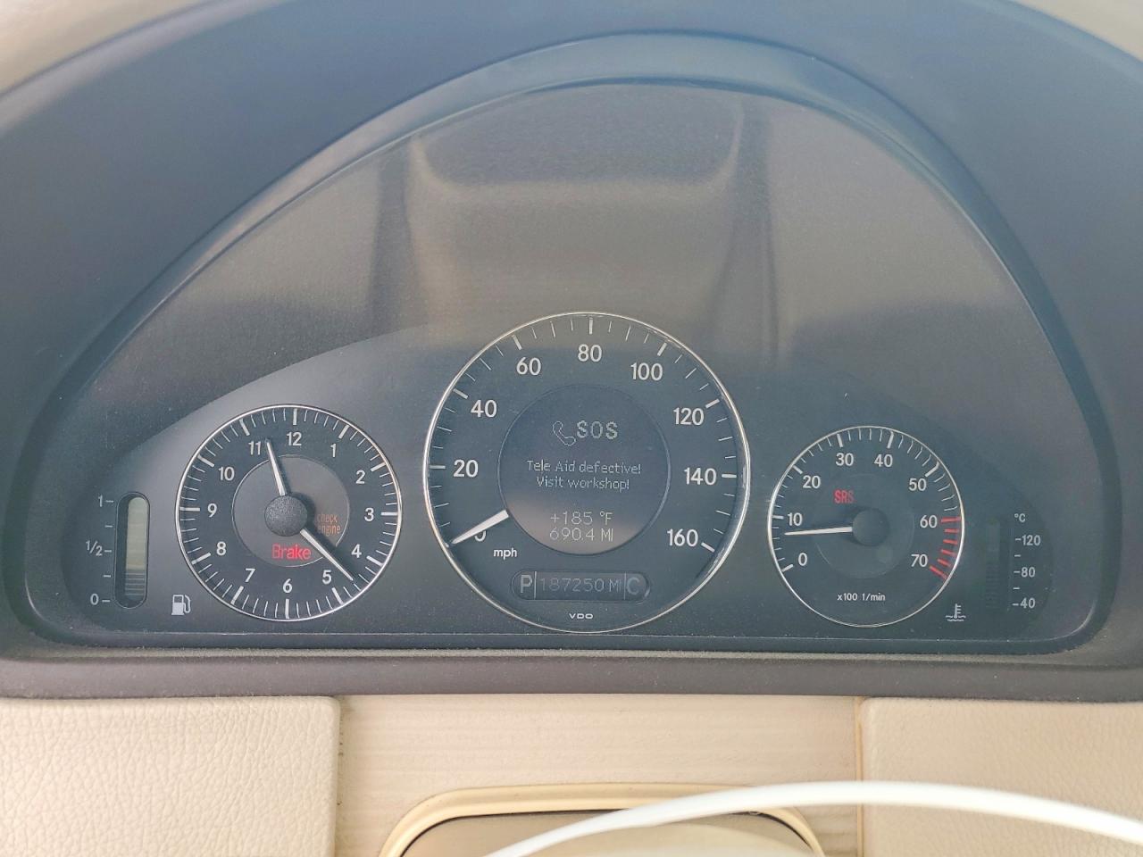 2004 Mercedes-benz Clk 320c Gray vin: WDBTJ65J44F090575