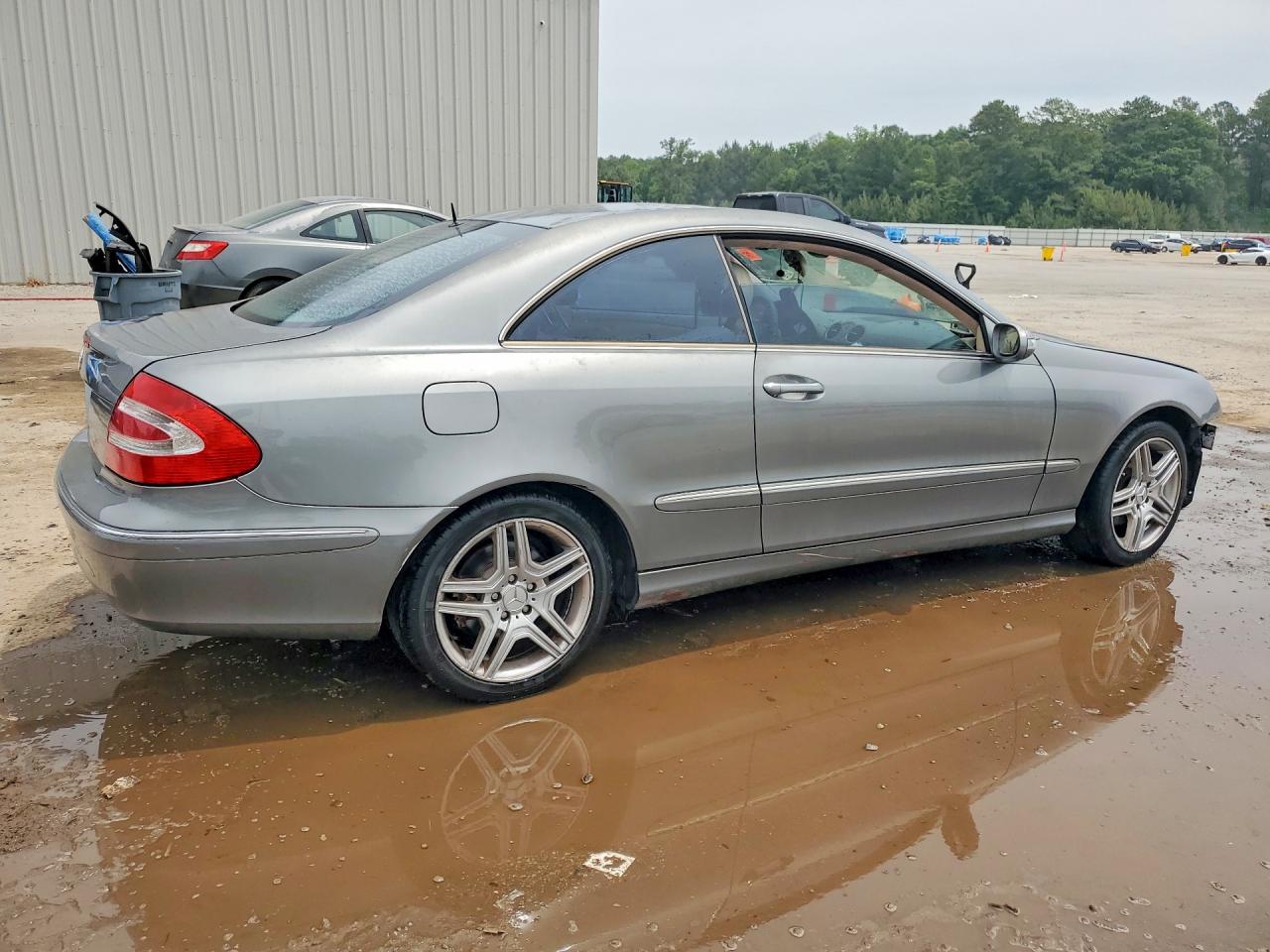 2004 Mercedes-benz Clk 320c Gray vin: WDBTJ65J44F090575