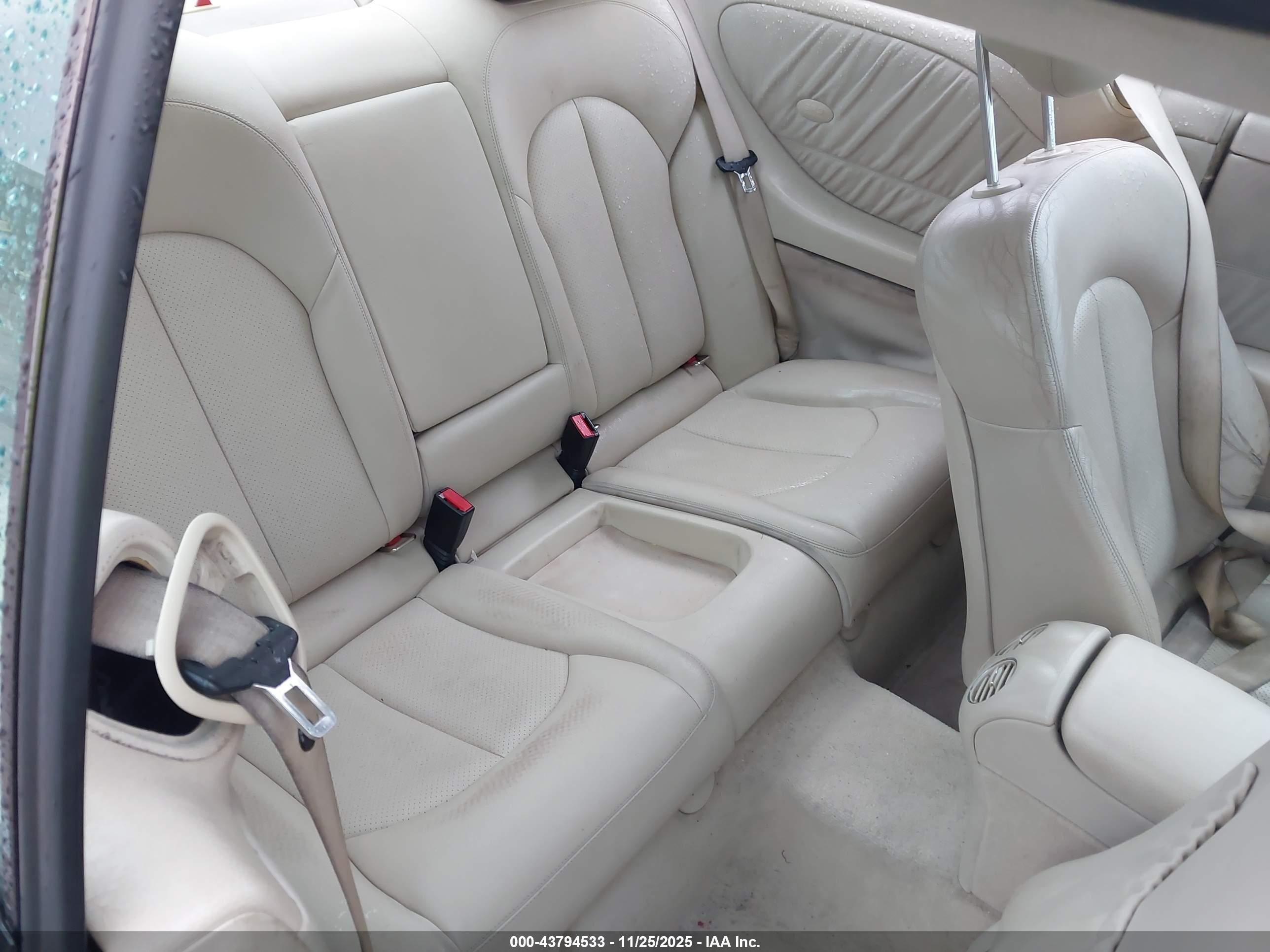 2004 Mercedes-benz Clk 320   Blue vin: WDBTJ65J44F092133